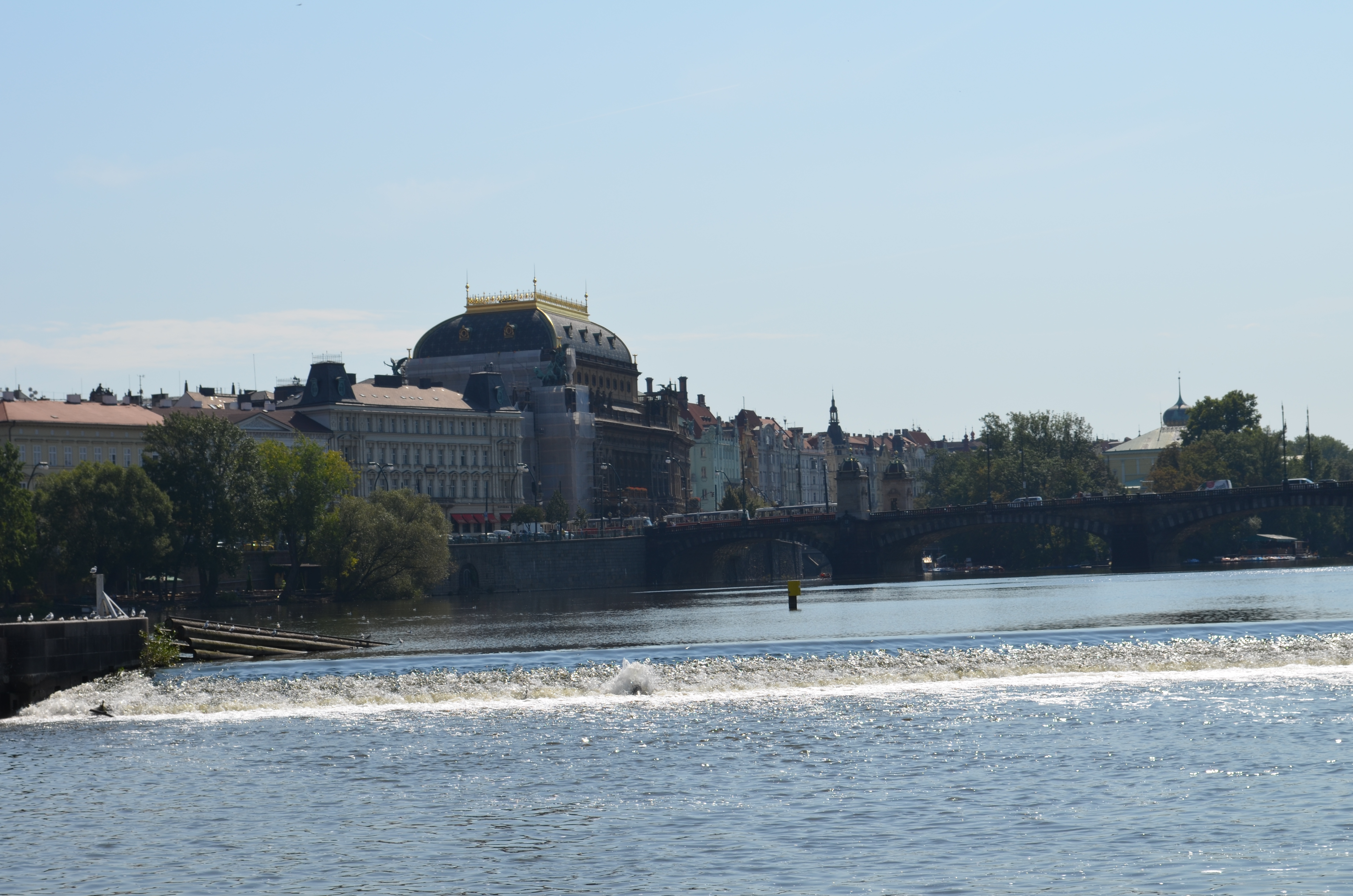 Panorama-Schifffahrt auf der Moldau