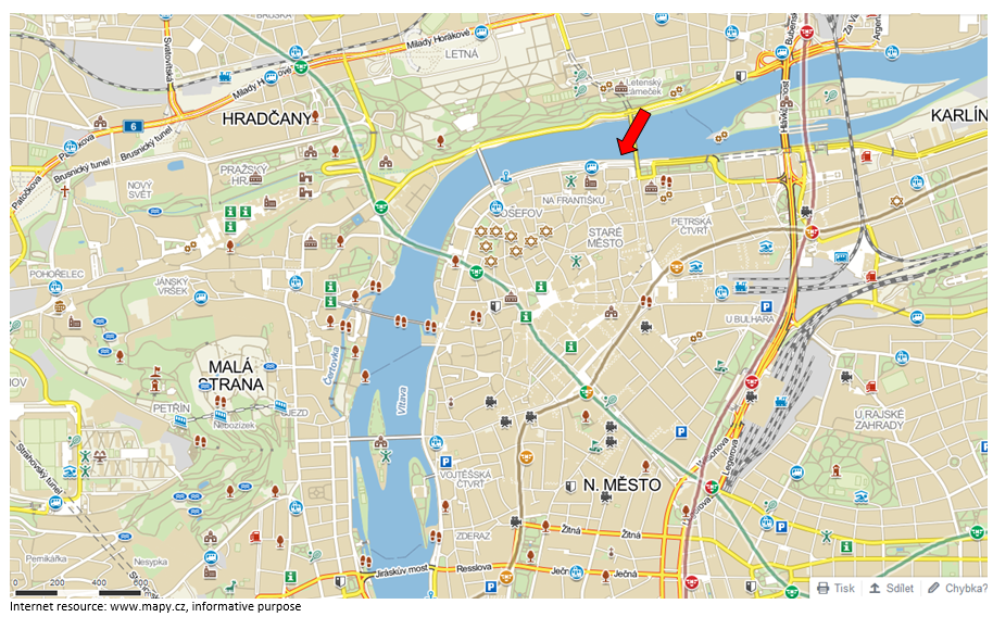 Silvesterschifffahrt im Prag